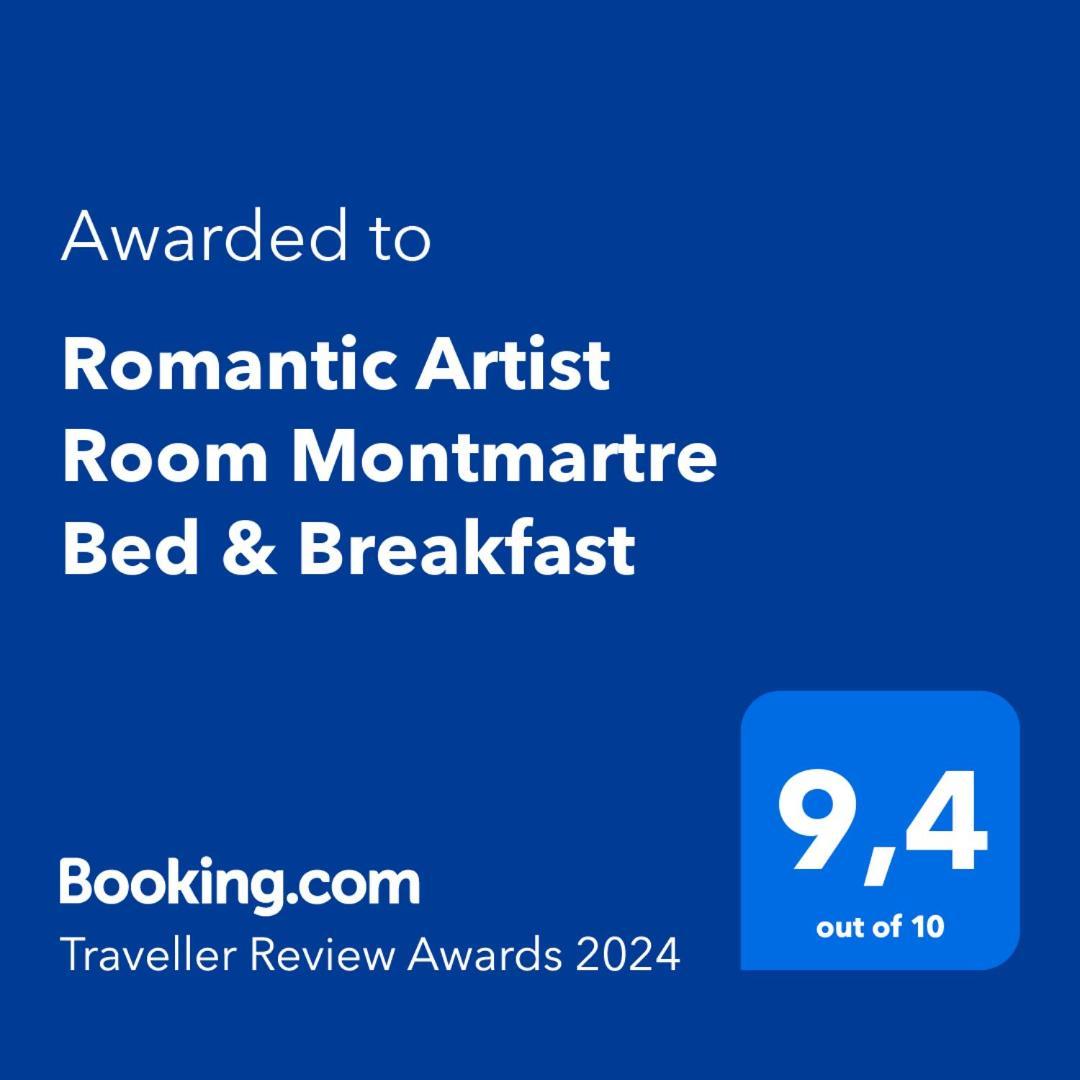 Romantic Artist Room Montmartre Bed & Breakfast Paris Exterior photo